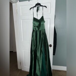 Green prom dress